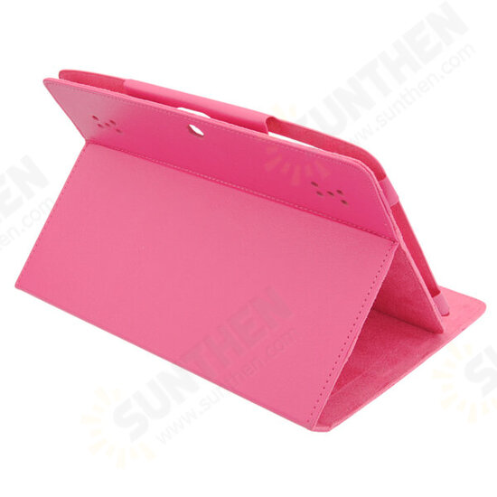 Folio Leather Case Pouch With Folding Stand For Ainol Hero Tablet