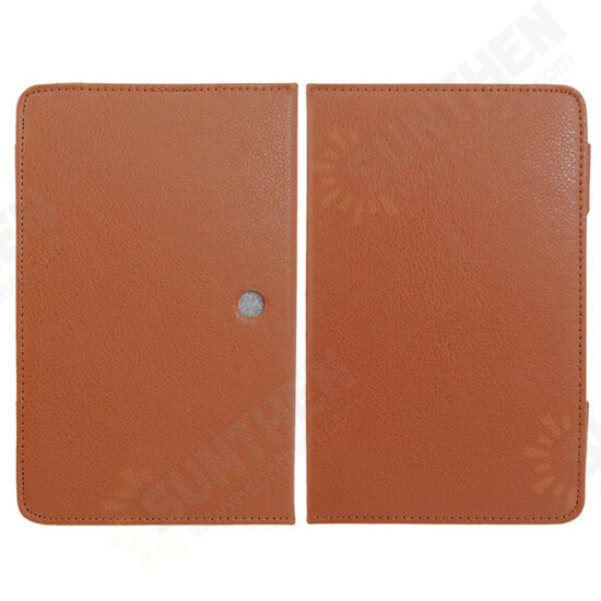 Folio Leather Case With Stand For Ampe A78 Sanei N79 Tablet