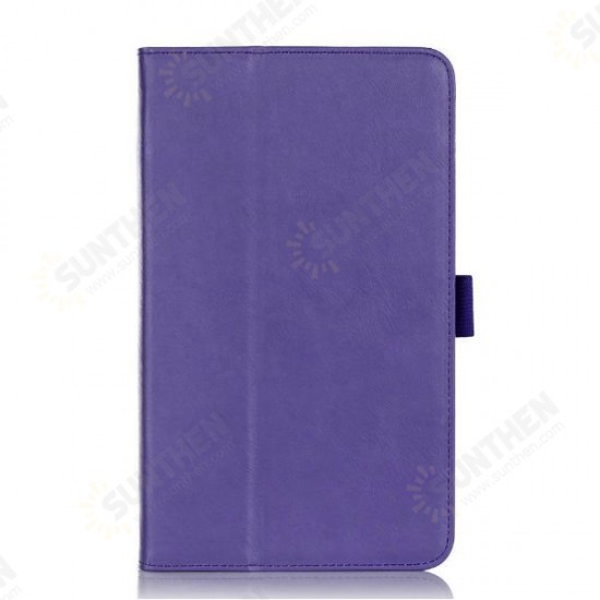 Folio PU Leather Folding Stand Card Case Cover For Asus ME181c Tablet