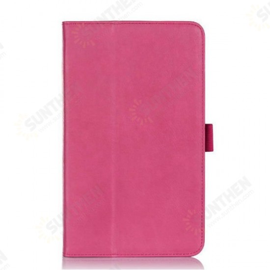 Folio PU Leather Folding Stand Card Case Cover For Asus ME181c Tablet