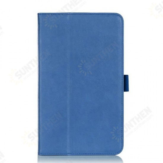 Folio PU Leather Folding Stand Card Case Cover For Asus ME181c Tablet