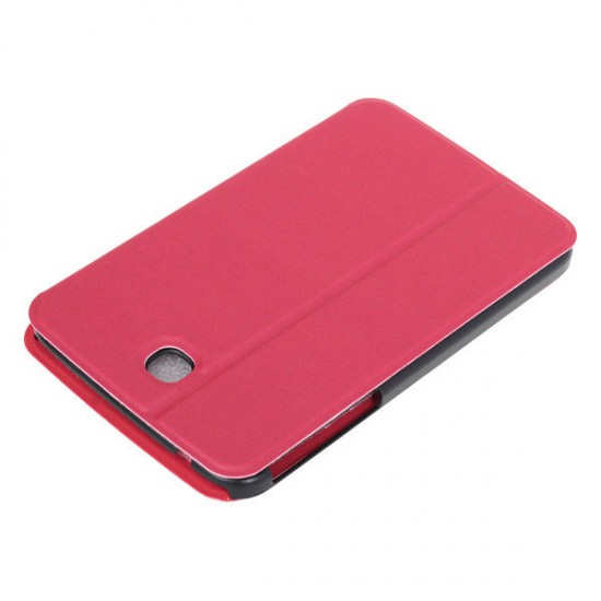 Folio Scrub PU Leather Case Cover For Samsung P3200 Tablet