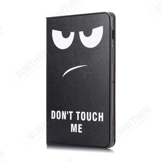 Folio Stand Tablet Case Cover for Samsung Galaxy Tab S5E 10.5 SM-T720 SM-T725 - Big Eyes