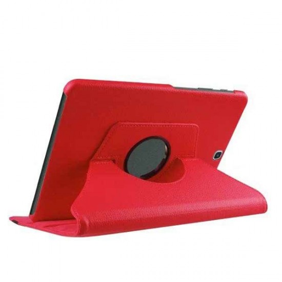 Litchi Grain PU Leather Stand Folio Case For Samsung 9.7inch Tablet 2 T815