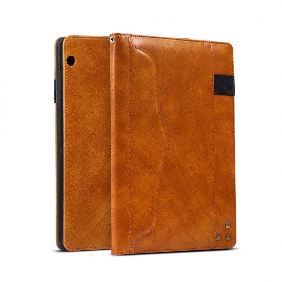 Multifunction Silk Grain Folding PU Leather Case Cover For HuT3 10 9.6 Inch Tablet