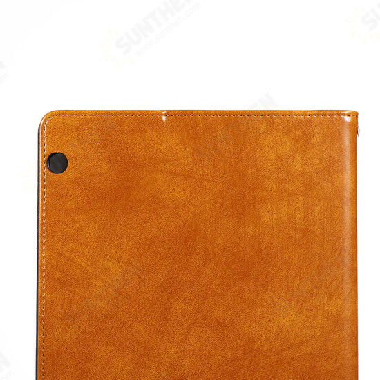 Multifunction Silk Grain Folding PU Leather Case Cover For HuT3 10 9.6 Inch Tablet