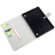 Owl Pattern Folio PU Leather Case Folding Stand Cover For Samsung T800