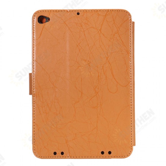 PU Leather Case Folding Stand Printing Cover for 7.9 Inch Mi Pad 3