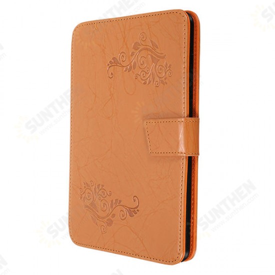 PU Leather Case Folding Stand Printing Cover for 7.9 Inch Mi Pad 3