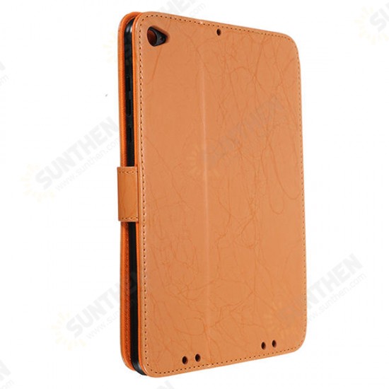 PU Leather Case Folding Stand Printing Cover for 7.9 Inch Mi Pad 3