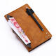 PU Leather Folding Stand Hand Strap Holder Wallet Style Tablet Case for Samsung T280