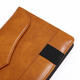 PU Leather Folding Stand Hand Strap Holder Wallet with Cards Slot Tablet Case for Samsung T380