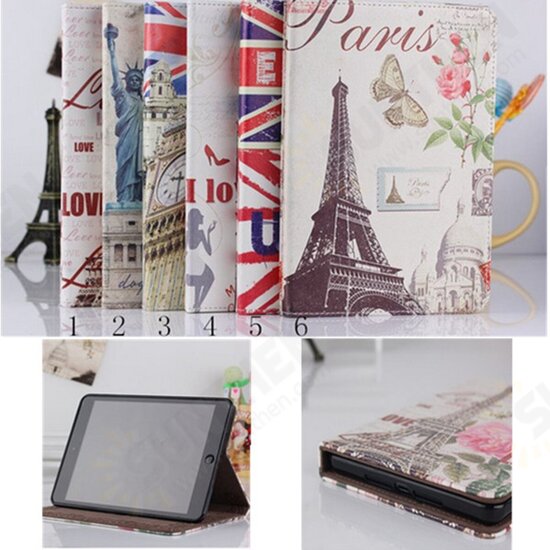 PU Leather Smart Folio Stand Cover Sleep Cases For iPad MINI 2 Tablet