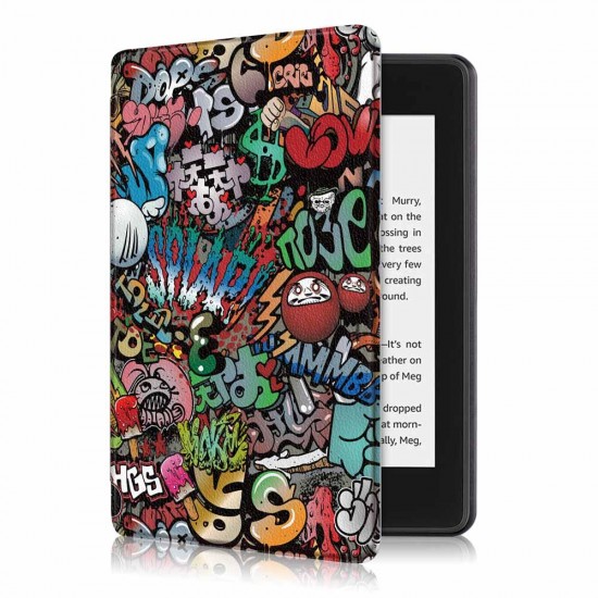 Printing Tablet Case Cover for Kindle Paperwhite4 - Doodle