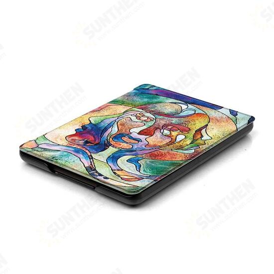 Printing Tablet Case Cover for Kindle Paperwhite4 - Young Lady