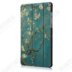 Printing Tri-Fold Tablet Case for Samsung Tab S6 10.5 - Apricot Blossom Printing Tri-Fold Tablet Case for Samsung Tab S6 10.5 - Apricot Blossom