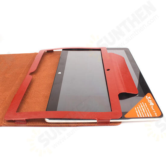 Stand Flip Folio Cover PU Leather Tablet Case Cover for Teclast Tbook 12 Pro