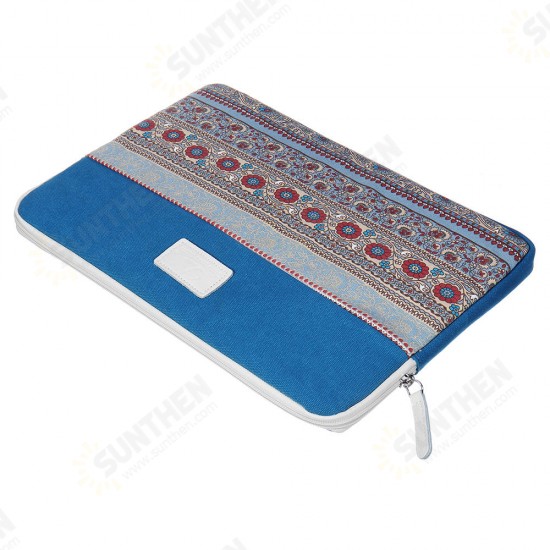 Tablet Case with Texture Design for 13.3 Inch Tablet - Lake Blue