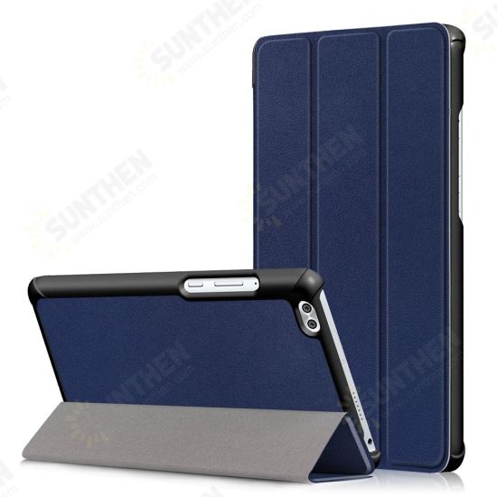 Tri Fold Case Cover For 8 Inch HuWaterplay HDL-W09 Tablet