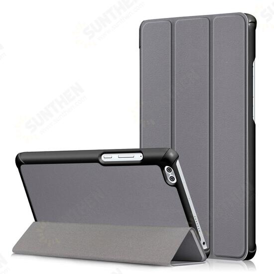 Tri Fold Case Cover For 8 Inch HuWaterplay HDL-W09 Tablet