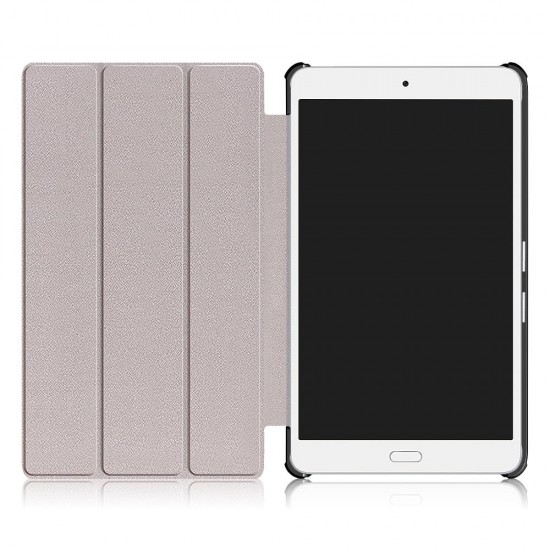 Tri Fold Case Cover For 8 Inch HuWaterplay HDL-W09 Tablet