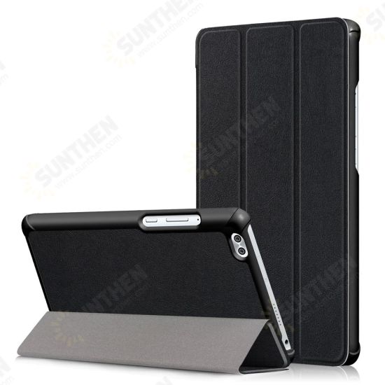 Tri Fold Case Cover For 8 Inch HuWaterplay HDL-W09 Tablet