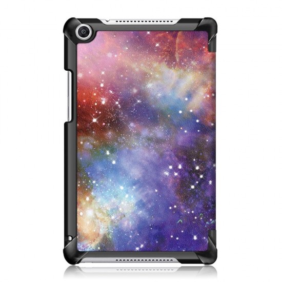 Tri Fold Colourful Case Cover For 8 Inch HuHonor 5 Tablet