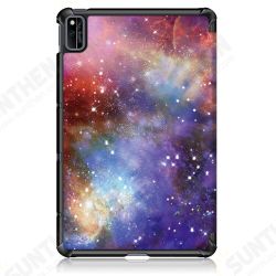 Tri-Fold Painted Galaxy PU Leather Folding Stand Case for 10.4 Inch HUHonor V6 Tablet Tri-Fold Painted Galaxy PU Leather Folding Stand Case for 10.4 Inch HUHonor V6 Tablet