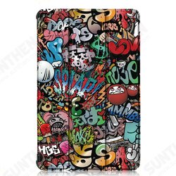 Tri-Fold Pringting Tablet Case Cover for Lenovo Tab M10 Plus Tablet - Doodle Version Tri-Fold Pringting Tablet Case Cover for Lenovo Tab M10 Plus Tablet - Doodle Version