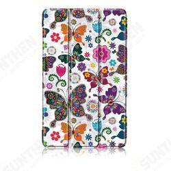 Tri-Fold Pringting Tablet Case Cover for New F ire HD 7 2019-Butterfly Tri-Fold Pringting Tablet Case Cover for New F ire HD 7 2019-Butterfly
