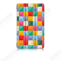 Tri-Fold Pringting Tablet Case Cover for New F ire HD 7 2019-Cude Tri-Fold Pringting Tablet Case Cover for New F ire HD 7 2019-Cude