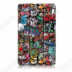 Tri-Fold Pringting Tablet Case Cover for New F ire HD 7 2019-Doodle Tri-Fold Pringting Tablet Case Cover for New F ire HD 7 2019-Doodle