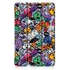 Tri-Fold Pringting Tablet Case Cover for Samsung Galaxy Tab A 10.1 2019 T510 Tablet - Cloud