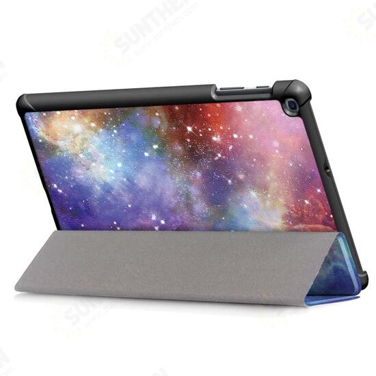 Tri-Fold Pringting Tablet Case Cover for Samsung Galaxy Tab A 10.1 2019 T510 Tablet - Galaxy Tri-Fold Pringting Tablet Case Cover for Samsung Galaxy Tab A 10.1 2019 T510 Tablet - Galaxy