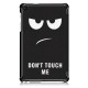 Tri-Fold Pringting Tablet Case Cover for Samsung Galaxy Tab A 8.0 2019 SM-P200 P205 Tablet - Big Eyes