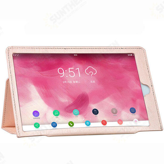 Tri-fold Stand PU Leather Case Cover for Hisense F6281 Magic Mirror Tablet