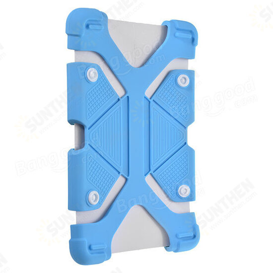 Universal Silicone Standing Retractable Case for 7-8 Inch Tablet