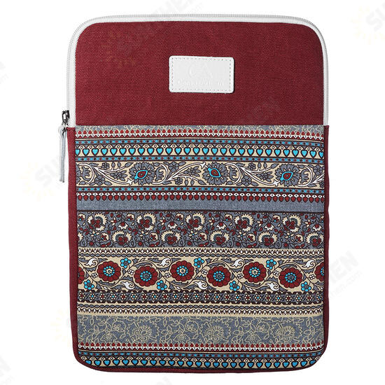 Vertical Tablet Case with Texture Design for 13.3 inch Tablet - Red