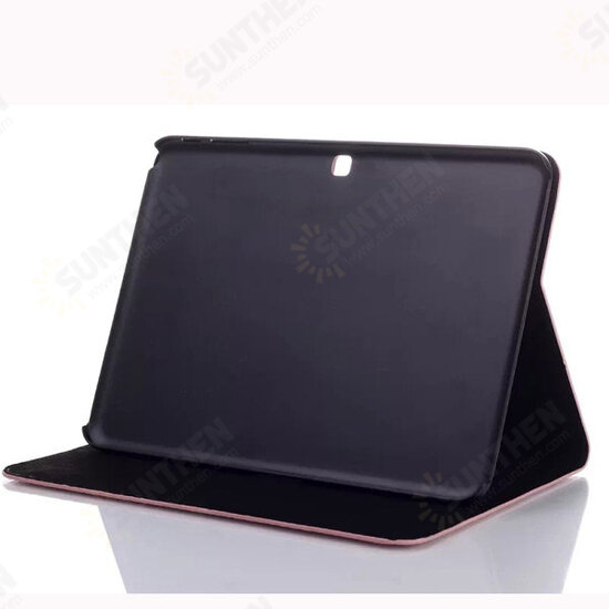 Vintage Design Folding Stand Case Cover For Samsung Galaxy Tab4 T530