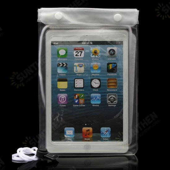 Waterproof Dry Bag Under Water Pouch Case Cover With Stripe For 7 inch Tablet Random Shipment