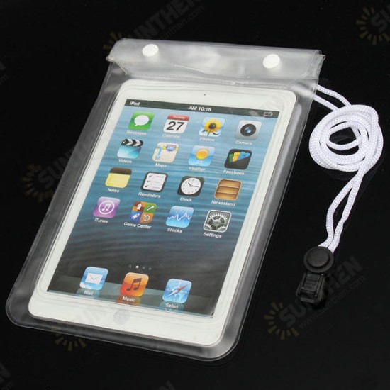 Waterproof Dry Bag Under Water Pouch Case Cover With Stripe For 7 inch Tablet Random Shipment