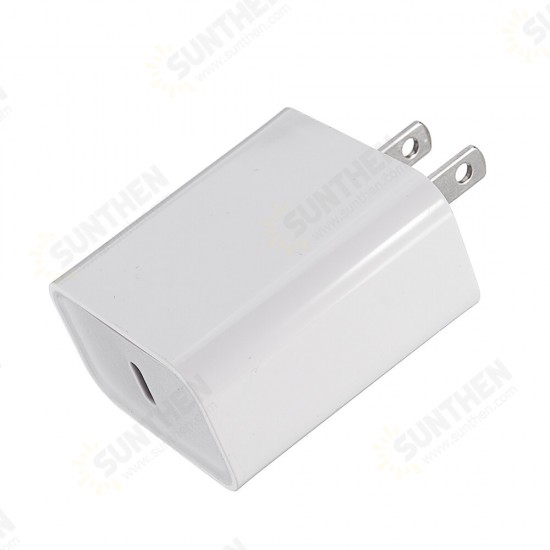 18W US Type C PD Quick Charger Power Adapter for Smartphone Tablet