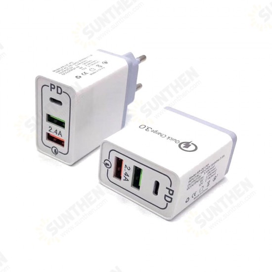 5V 2.4A QC 3.0 USB Charger Power Adapter For Smartphone Tablet PC