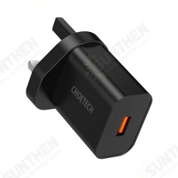 Q5003 18W QC 3.0 Quick Charge USB Port Wall Charger for Smartphone Tablet Laptop Q5003 18W QC 3.0 Quick Charge USB Port Wall Charger for Smartphone Tablet Laptop