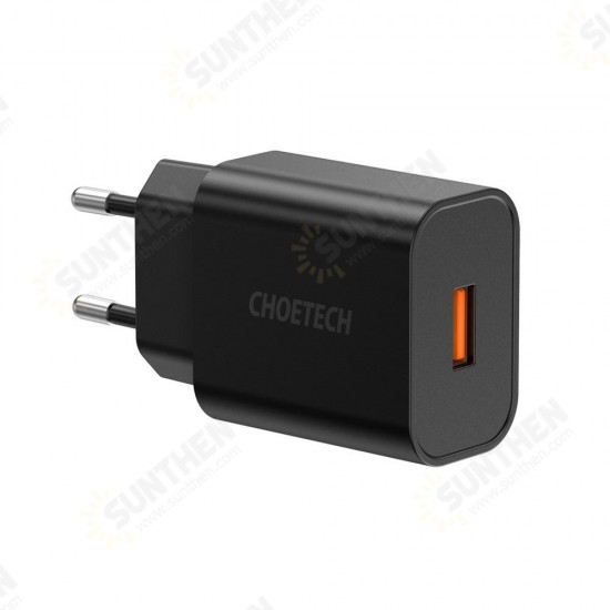 Q5003 18W QC 3.0 Quick Charge USB Port Wall Charger for Smartphone Tablet Laptop