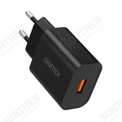 Q5003 18W QC 3.0 Quick Charge USB Port Wall Charger for Smartphone Tablet Laptop Q5003 18W QC 3.0 Quick Charge USB Port Wall Charger for Smartphone Tablet Laptop