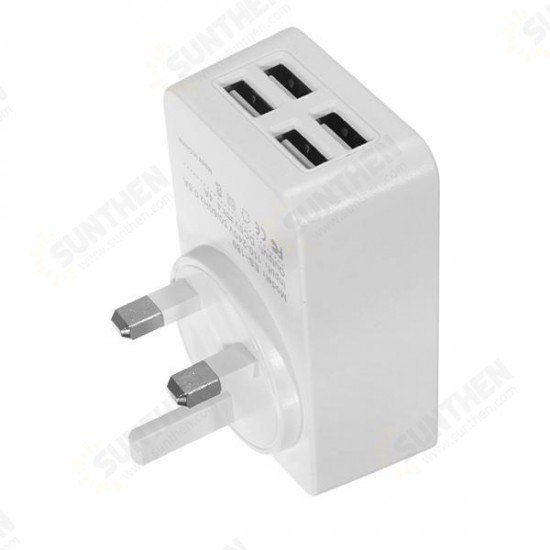 5V 4.4A Multi-port USB Charger Adapter