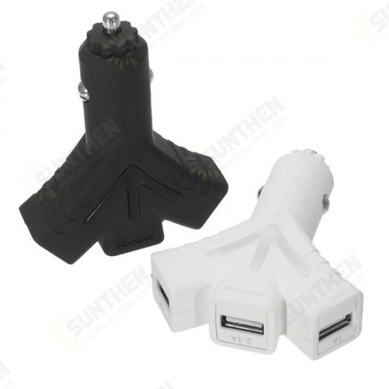 C300 Three USB Ports Car Charger Adapter for Tablet Cell Phone