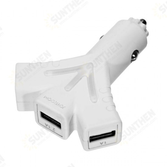 C300 Three USB Ports Car Charger Adapter for Tablet Cell Phone