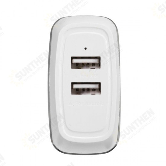 C23 double ports 5V 2.4A Micro USB Charger BS
